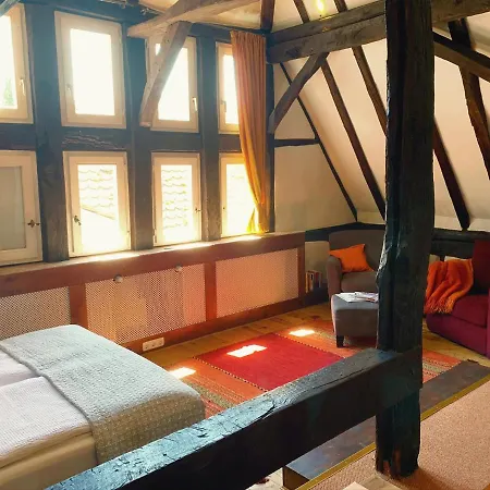 Historische Ferienwohnung Mit Kamin In Lich Eksteriør billede