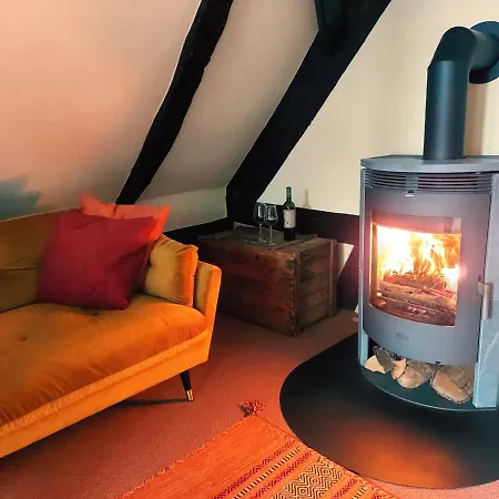 Historische Ferienwohnung Mit Kamin In Lich Eksteriør billede