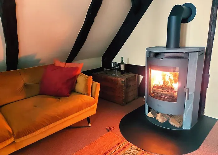 Historische Ferienwohnung mit Kamin in Lich