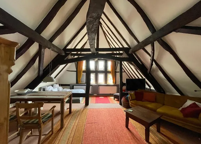 Historische Ferienwohnung mit Kamin in Lich